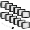 12 Pack Roomba Filters Fit for i-Robot Roomba I J E Series E5 E6 E7 i3 i3+ i4 i6 i6+ i7 i7+ i8 i8+ j7 j7+ Robot Vacuum Cleaners High-Efficiency Filter with 1 Cleaning Brush by Puxyblue