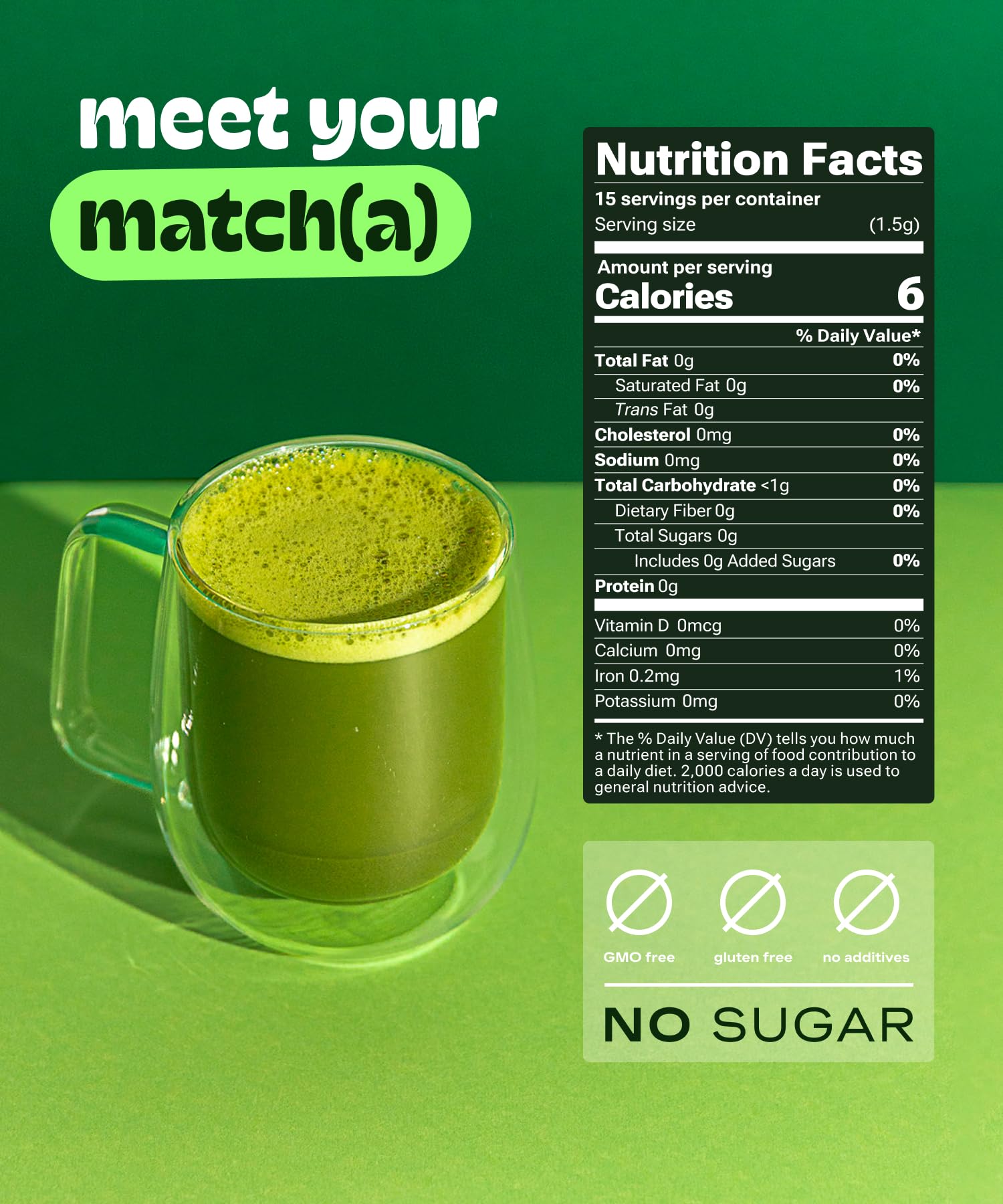 Matcha DNA Organic Matcha Powder - XXL 16oz TIN – Matcha Green Tea - USDA Organic Gluten-Free Vegan, Unsweetened No Additives - Everyday Green Macha Powder Tea for Lattes, Smoothies, Baking & Recipes