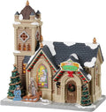 Lemax Mistletoe Chapel #25917 - Charming Holiday Decor for Festive Home Displays