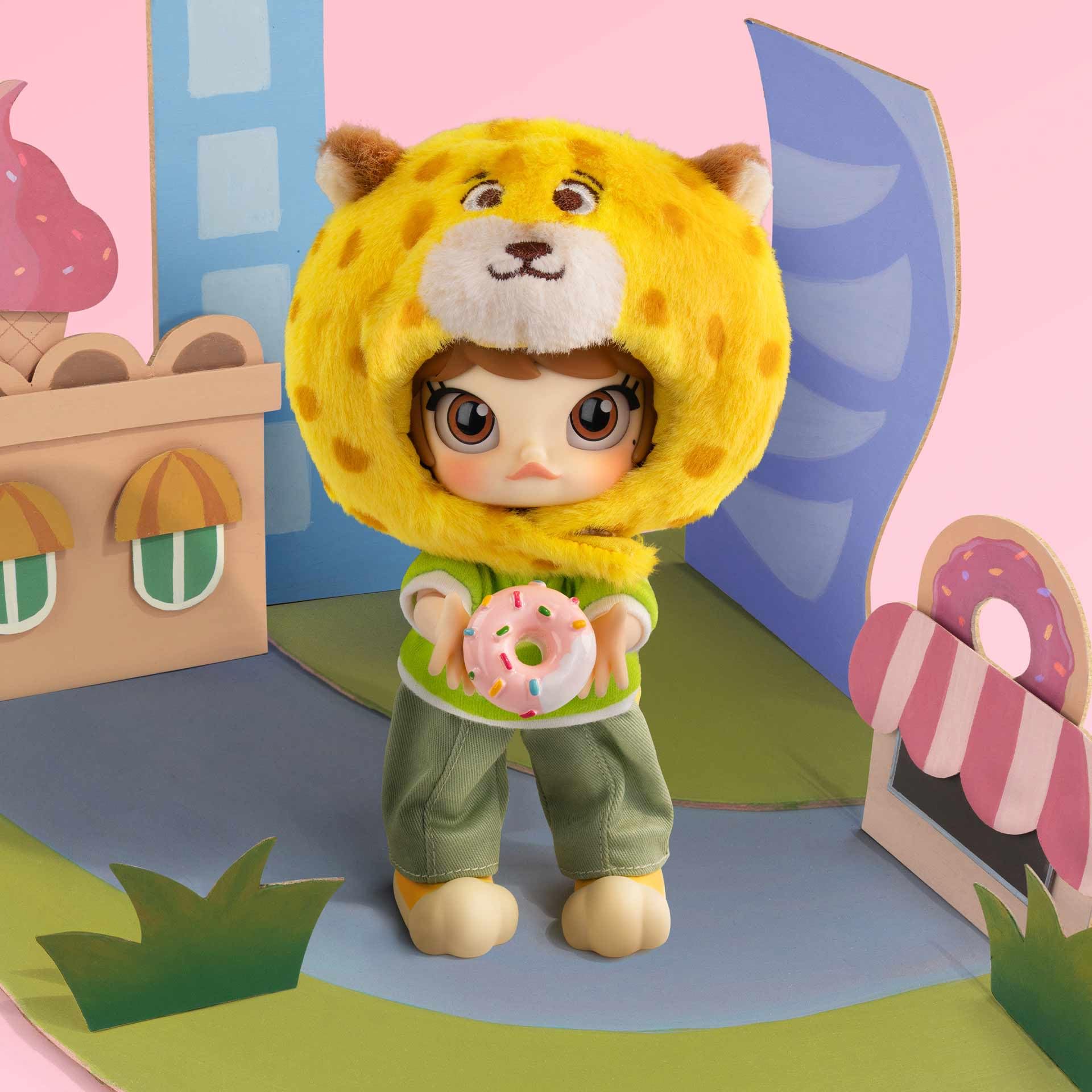 POP MART Molly Zootopia 2 Series 1/12 Action Figure BJD Doll, Toys for Modern Home Decor, Collectible Toy, Gifts for Girlfriend, Daughter
