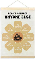 TLESKE Mental Health Poster Frame - Psychology Wall Art for School Counselors | 12x16" Calming Decor