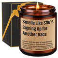GSPY Candle, Gifts for Runners, Running Accessories for Women - Track and Field, Cross Country, 5K Run, Half Marathon Essentials - Mothers Day, Birthday, Running Gifts for Marathon Runner, Female, Mom