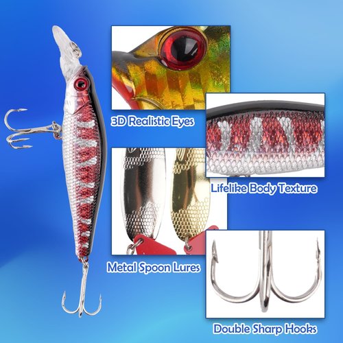 Labeol Advent Calendar 2025 - 24 Days of Unique Fishing Tackle Surprises | Perfect Xmas Gift for Fishing Enthusiasts