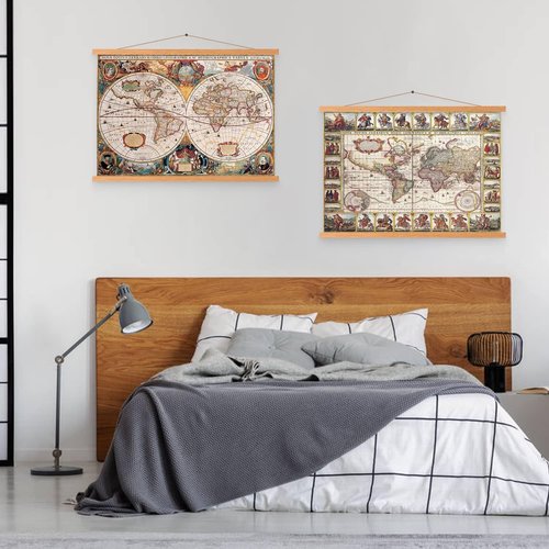 Benjia 10x14 10x15 10x13 Poster Frame, Magnetic Light Wood Frame Hanger for Photo Picutre Canvas Artwork Art Print Wall Hanging (1 Pack, 10")