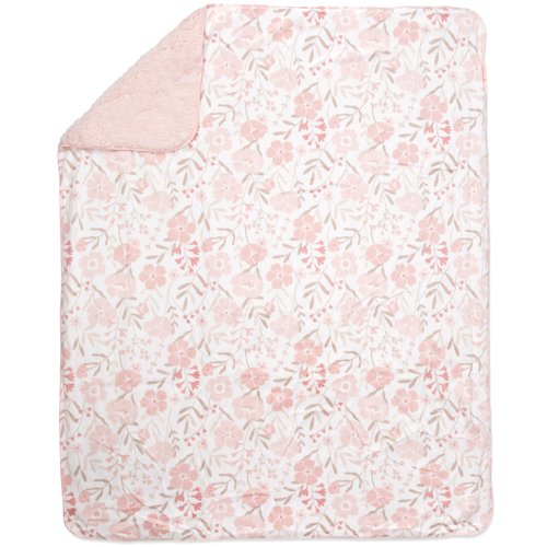 Baby Essentials Sherpa Fleece Baby Blanket 35x30 – Super Soft, Warm Reversible Baby Blankets for Newborns, Infants, Toddlers, and Nursery