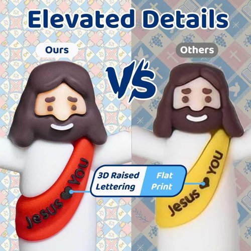 Little Jesus Figures - 30PCS Religious Party Favors | Mini Jesus Figurines for Easter Egg Fillers