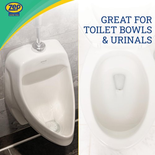 Zep Home Pro Pro-Strength Stain Eliminator Toilet Bowl Cleaner - 24 FL OZ (1 Pack) - Dissolves Tough Limesacle and Rust Stains