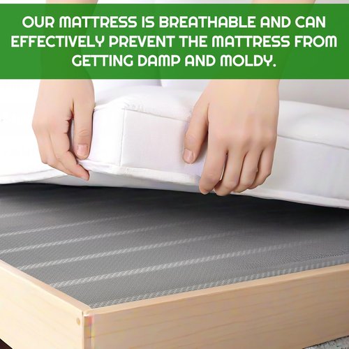 Mattress Underlay 79" L x 59" RV Under Mattress Ventilation Air Meshfiber Under Mattress Pad for RV Boat Camper Creating The Bed Air Dry and Flow