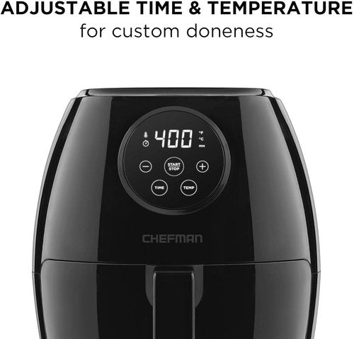 CHEFMAN 3.5 Qt. Small Air Fryer - Healthy Cooking with Digital Touch Screen & Auto Shutoff | Nonstick & BPA-Free
