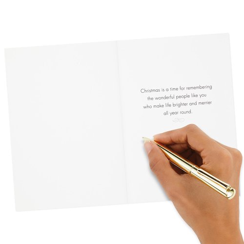 Hallmark Boxed Christmas Cards, Making Spirits Bright (16 Cards and Envelopes)