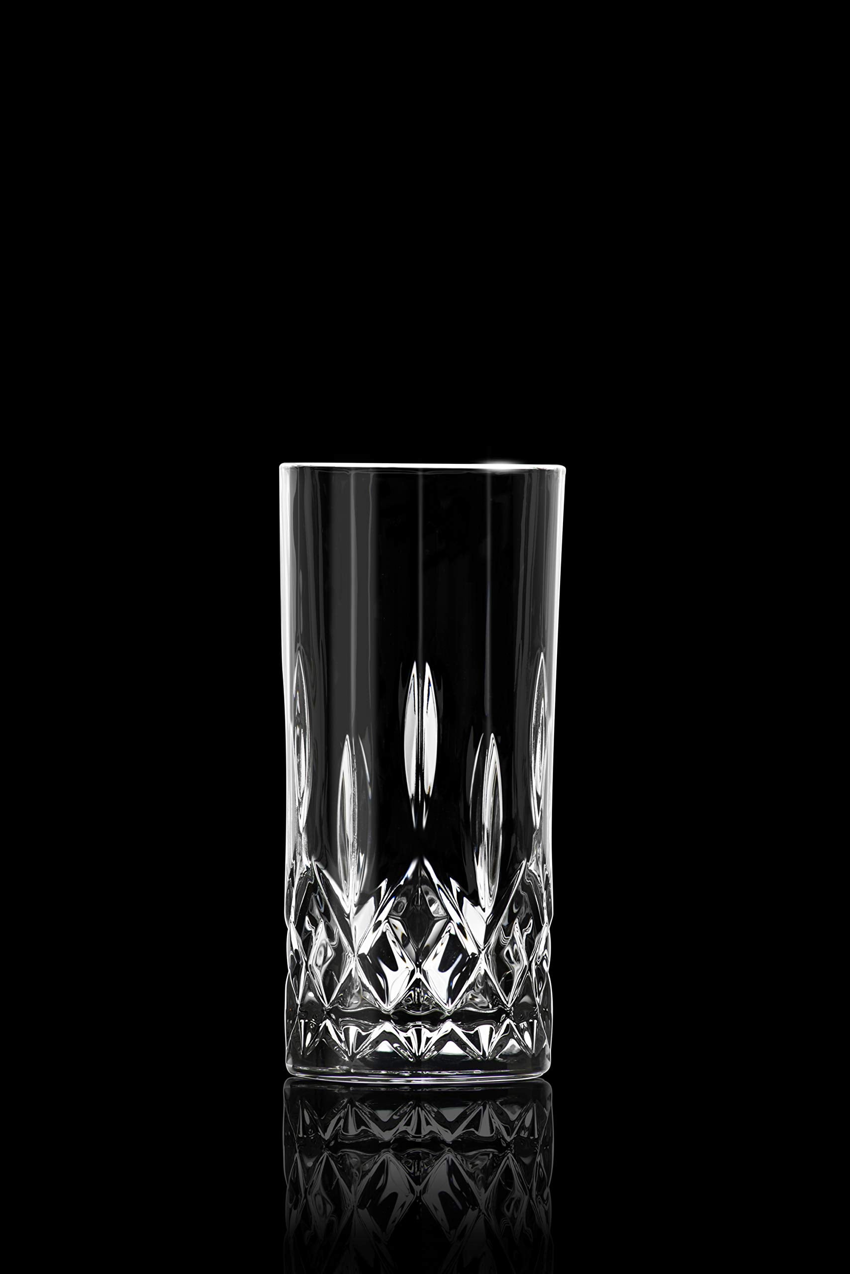 RCR Opera Luxion Crystal Hi-Ball Glasses, Set of 6, 14 cm
