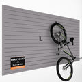 FRAYSCENT Slat Wall Paneling - Durable Garage Storage System | PVC Tool Organizer, Grey 4ft x 8ft