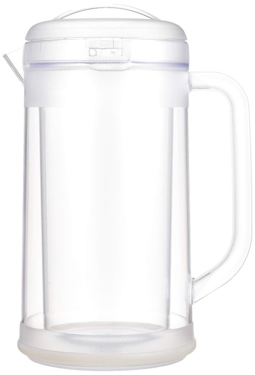 本間冬治工業 Honma Fuyuji Kogyo PPT372 Non-Wet Pitcher, 0.3 gal (1.7 L), Clear, Polycarbonate Resin, Japan
