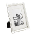 Mud Pie 4X6 Wavy Metal Frame; 9 1/4" X 7"