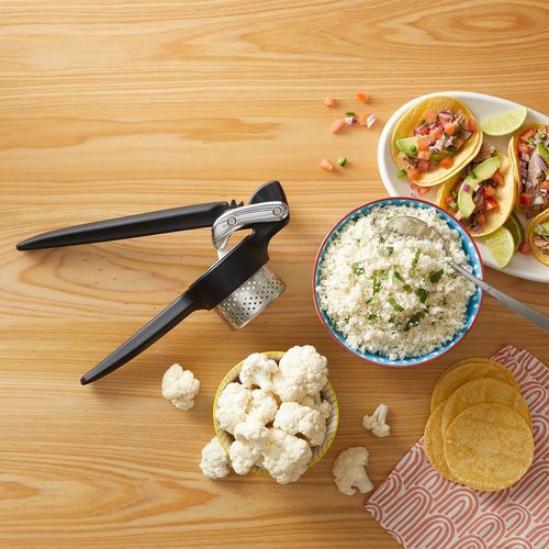 Chef’n FreshForce Potato Ricer, Masher and Vegetable Press – Heavy-Duty Potato Ricer with Dual-Gear Mechanism, Easy-Clean Dishwasher Safe