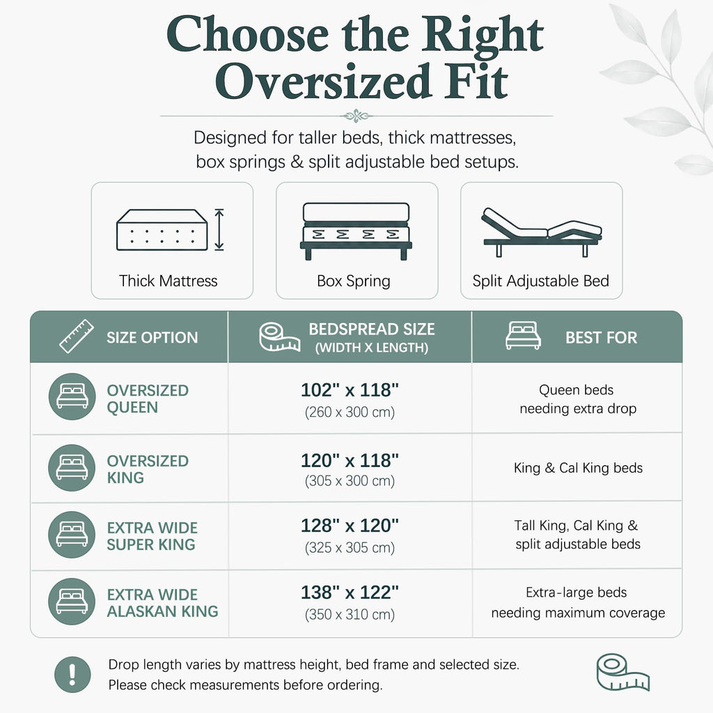 Blythease Oversized King Bedspread, Embossed Paisley Quilt Set King/Cal King, Lightweight Reversible Coverlet, Scalloped Edge - Fresh Classic Look, 5 Piece, Seaglass