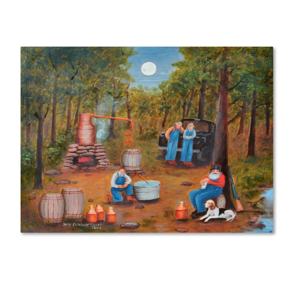 Trademark Fine Art Moonshine Run Wall Décor