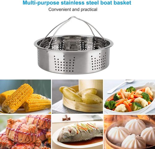 Instant Pot Accessories Set - Essential Tools for 6 Qt & 8 Qt Cookers | Steamer Basket, Cheesecake Pan & More