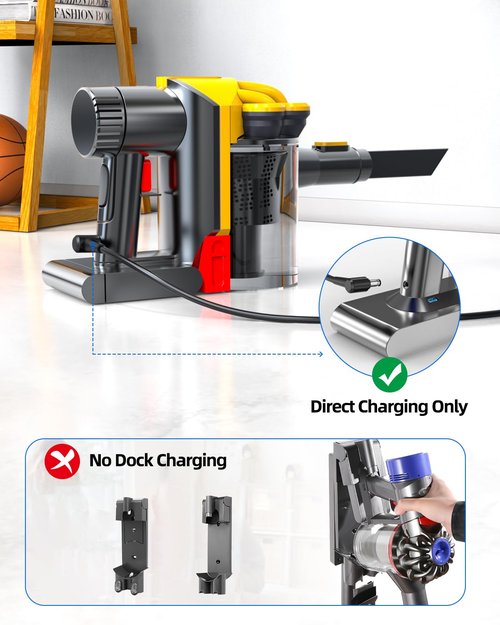 26.1V Charger Fit for Dyson V8 V7 V6 Cordless Vacuum Cleaner (Not Fit for Dyson Docking Station)