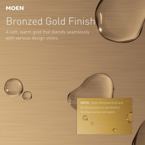 Moen YB2386BL Glyde -Towel Ring, Matte Black