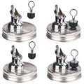 Mason Jar Pour Spouts. free flow Mason Jar Pour Spouts, mason jar for spout regular mouth size 70mm dispenser germination cover. Suitable for any liquid (4 pieces stainless)
