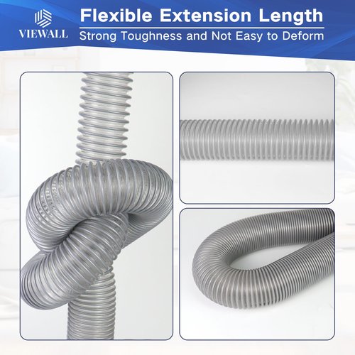 Upgraded Replacement Hose Handle for Shark NV360 NV350 NV351 NV352 NV355 NV356 NV357 NV358 NV370 UV541 NV390 NV391 NV392 CU520 Navigator Lift Away Vacuum Clener 207FFJ360 113FFJ (Blue)