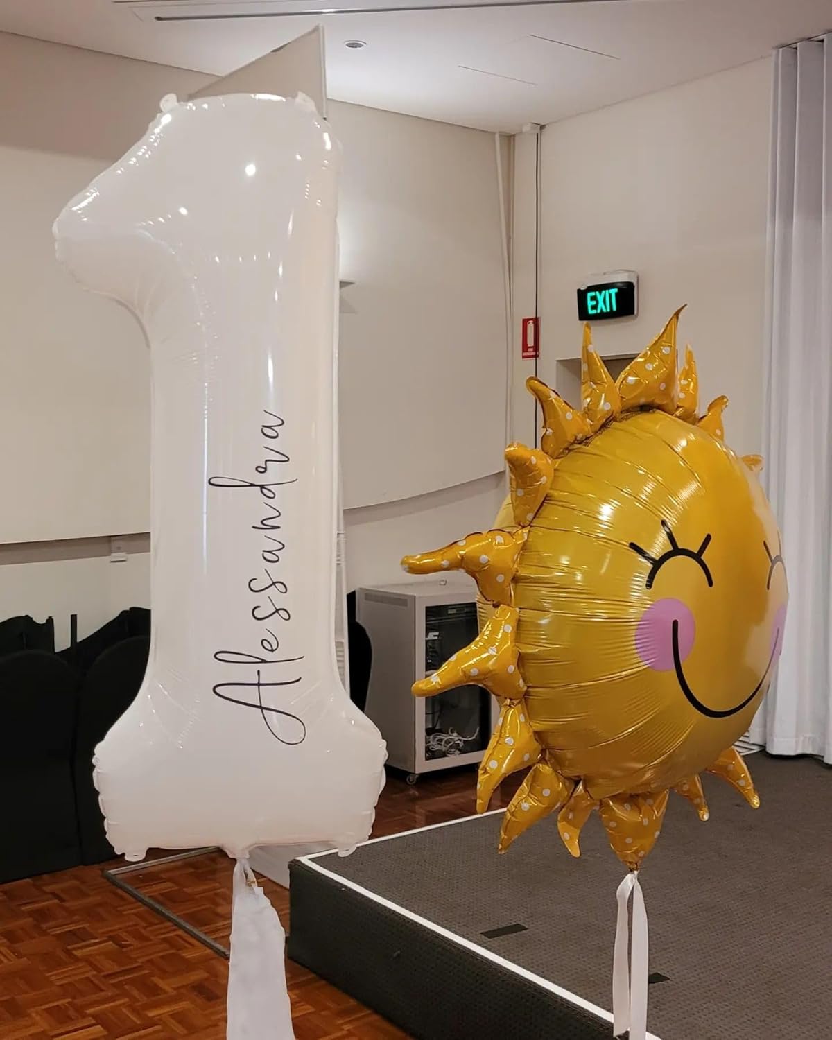 Translucent White Number 11 Balloon - 40 Inch Birthday Decoration for 11th Year Celebration