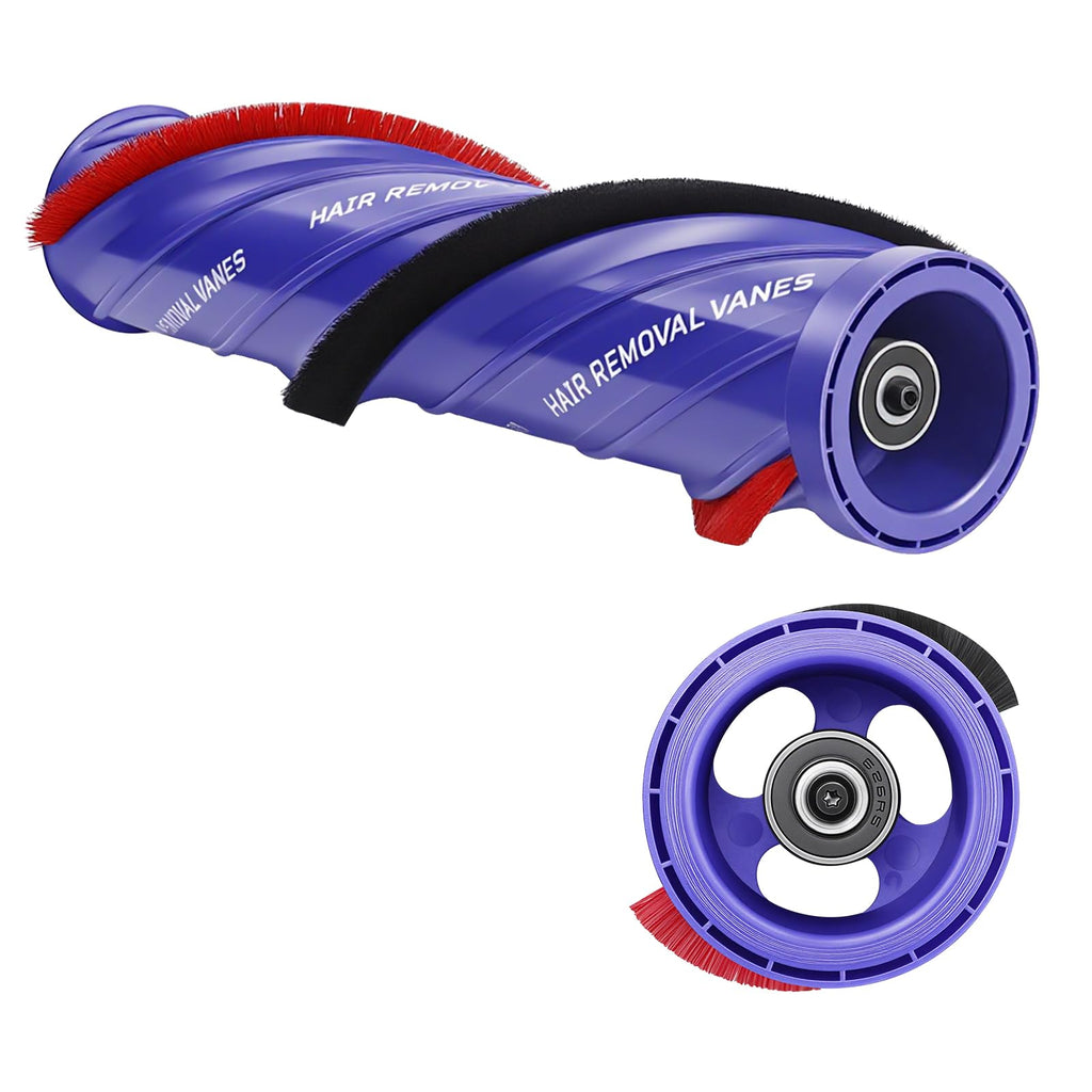 Odashen Replacement Brush Roller for Dyson Anti-Tangle Vacuum Head, Compatible with Dyson V10 SV12 SV27 Anti-Tangle Cordless Vacuums, 3-Prong Brush Roller Bar
