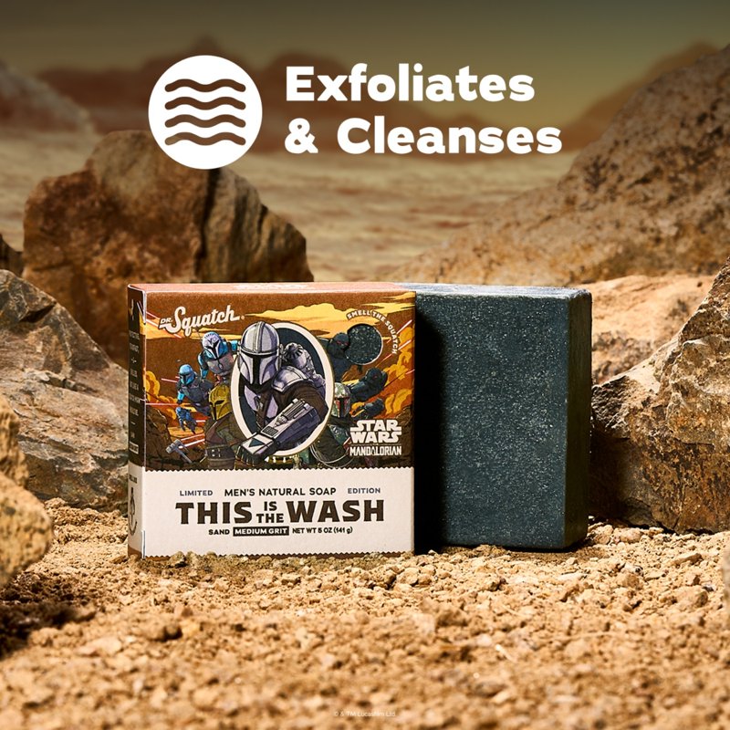 Natural Bar Soap for Men - Beskar-Inspired, 5 Oz