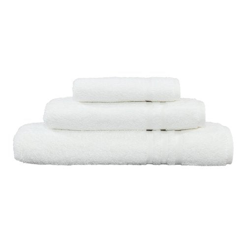 Turkish Cotton Towel Set - Denzi 3 Piece Bath, Hand & Washcloth - Tea Rose