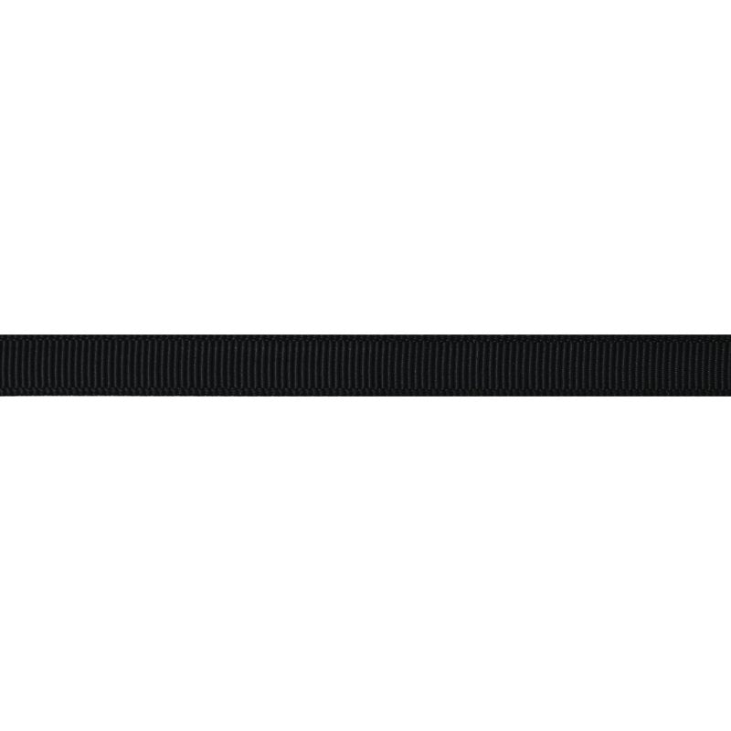 Black Grosgrain Ribbon 3/8 Inch Wide, 6 Yards for Crafts & Decorations