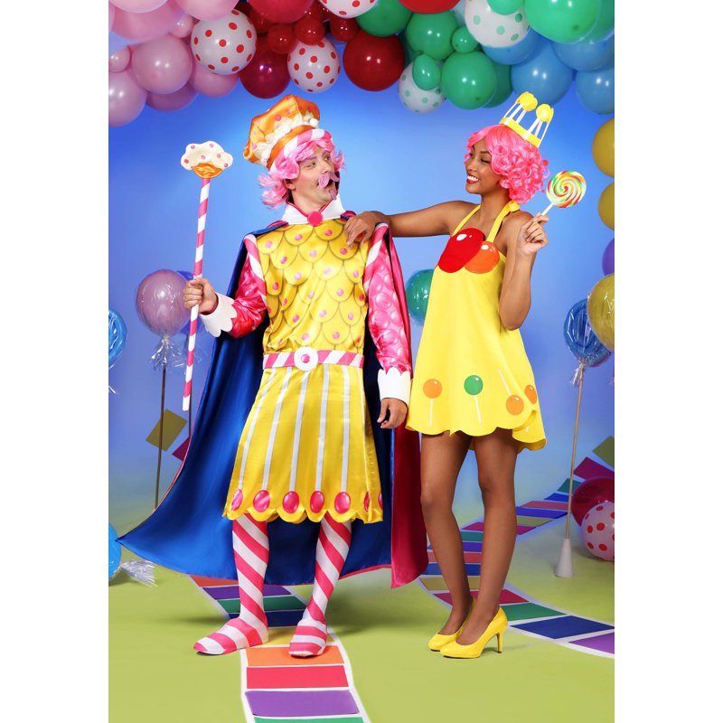 Men's King Kandy Candy Land Costume XL - Fun Costumes