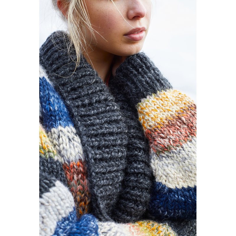 Coney Island Super Bulky Wool-Blend Yarn - Thick & Quick Acrylic for Knitting & Crocheting