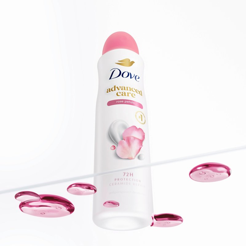 Rose Petals Antiperspirant Deodorant Spray - 72-Hour Underarm Care