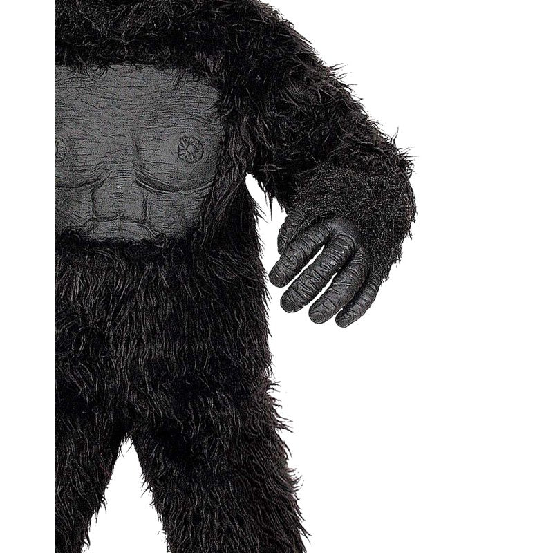 Kids Gorilla Costume M 8-10 US Halloween Dress Up Outfit - Fake Fur Jumpsuit & Mask
