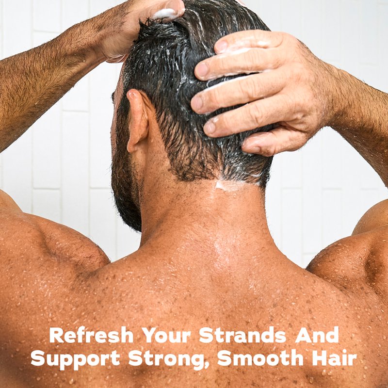 Natural Hydrating Shampoo for Men - Sulfate-Free Hair Cleanser