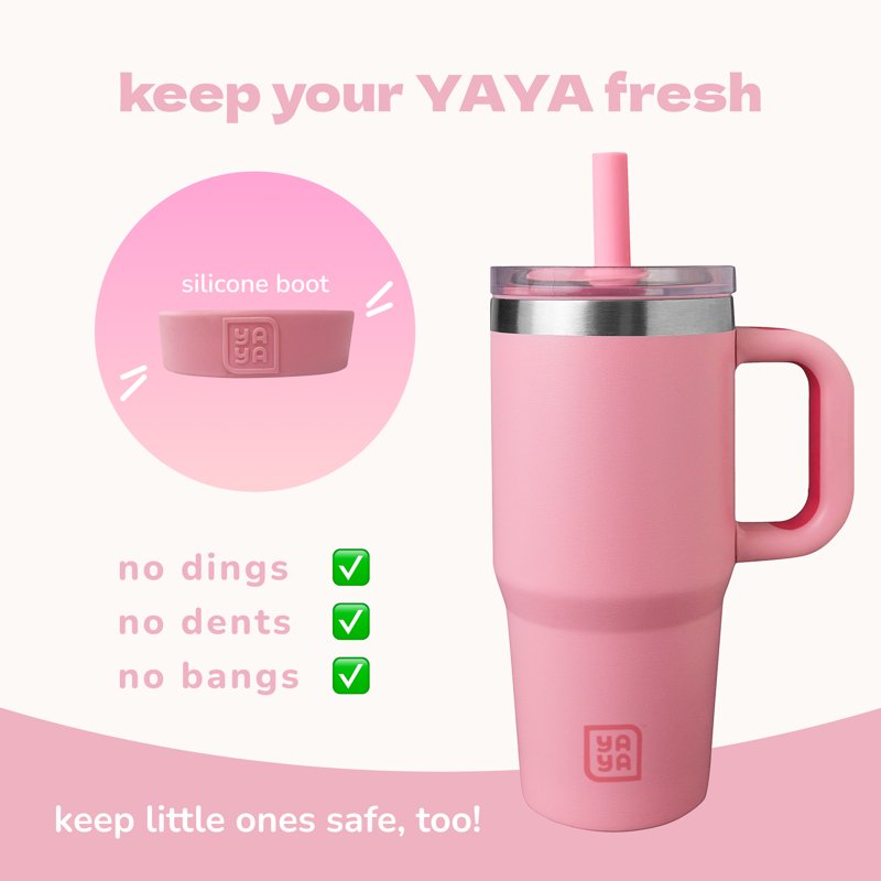 Travel Tumbler Replacement Accessories for Toddlers - Pink