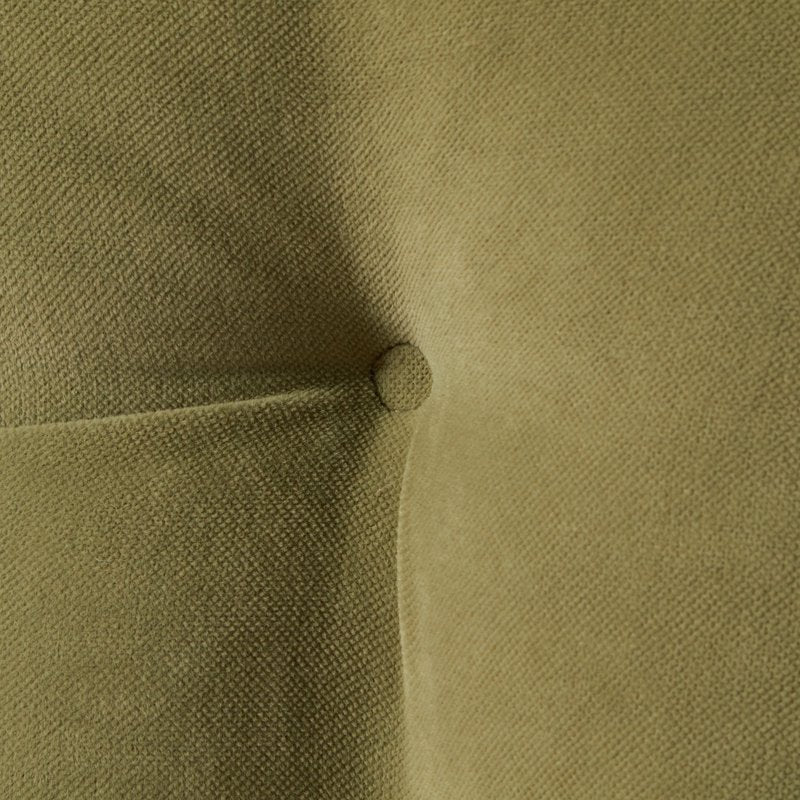 Hyatt Microfiber Indoor Tufted Chair Cushion Set - Moss (2-Pack)