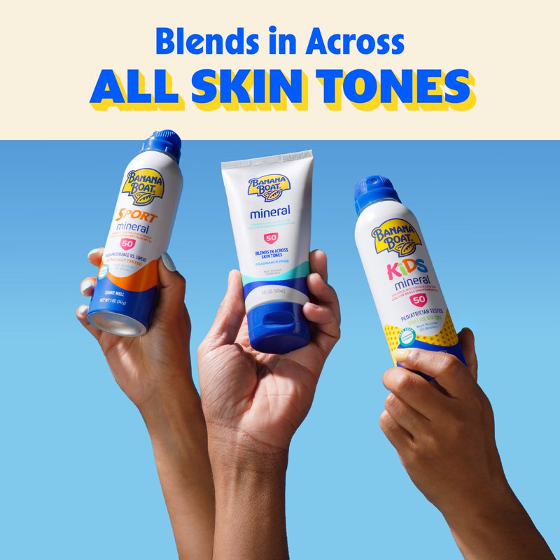 Kids Mineral Sunscreen Spray SPF 50 - 5 oz Water Resistant