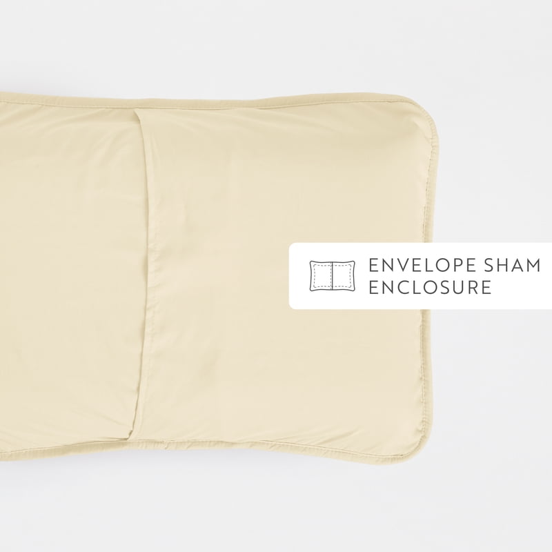 Twin XL Yellow Herring Pattern Quilted Coverlet Set - Noble Linens