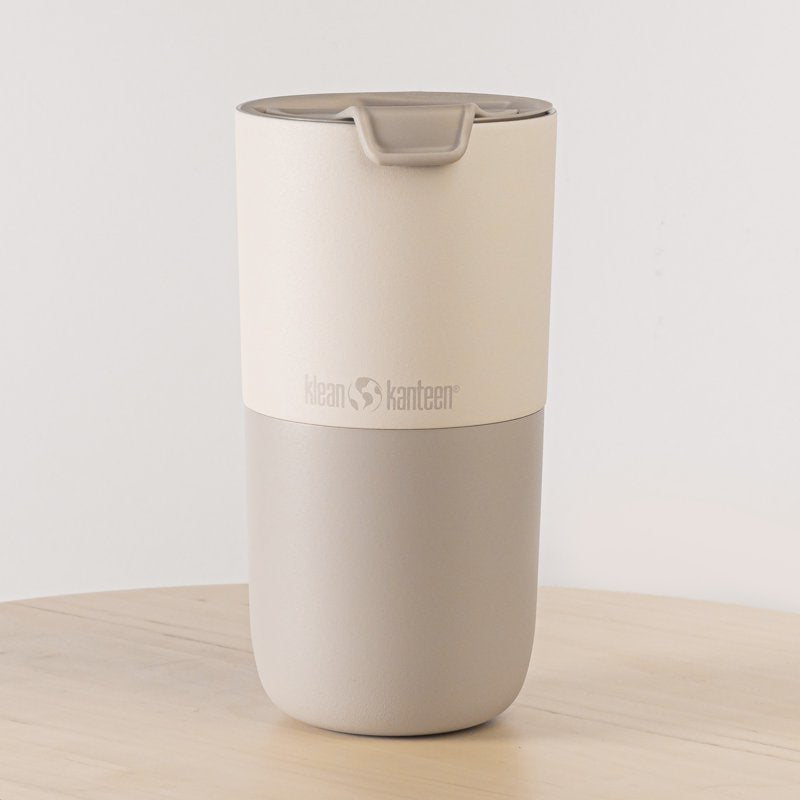 16 oz Stainless Steel Tumbler - Cream - Insulated, Eco-Friendly