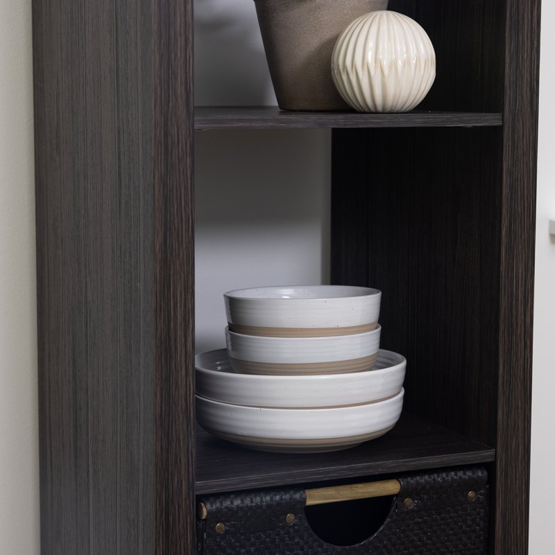 5-Cube Vertical Storage Organizer - Multiple Finishes