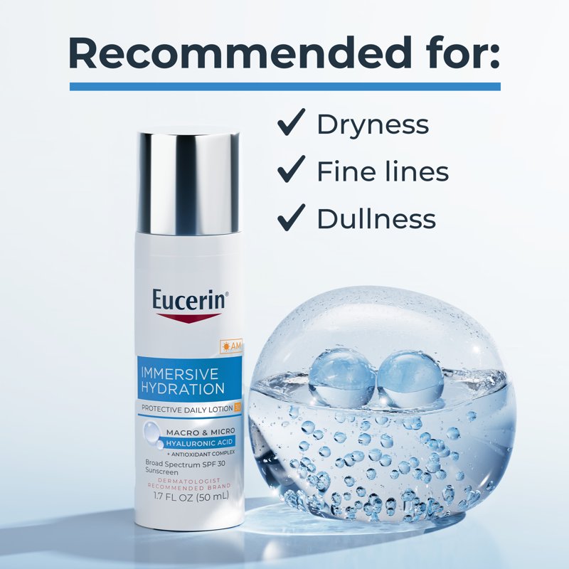 Daily Face Lotion with SPF 30 and Hyaluronic Acid - 1.7 fl oz
