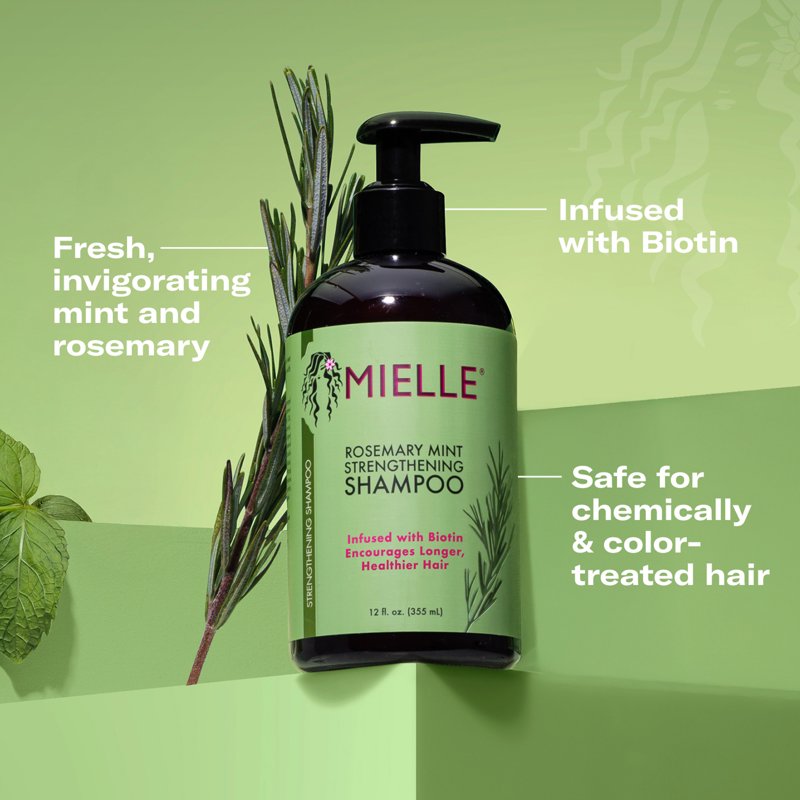 Rosemary Mint Strengthening & Clarifying Shampoo - 20 fl oz