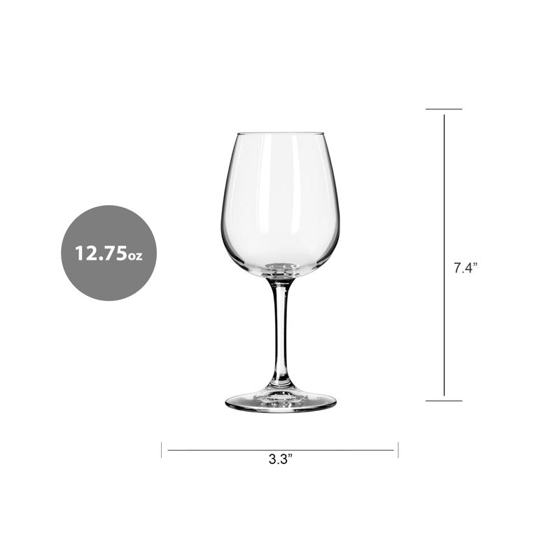 12.75 oz Wine Glass - Elegant Everyday Use - Single