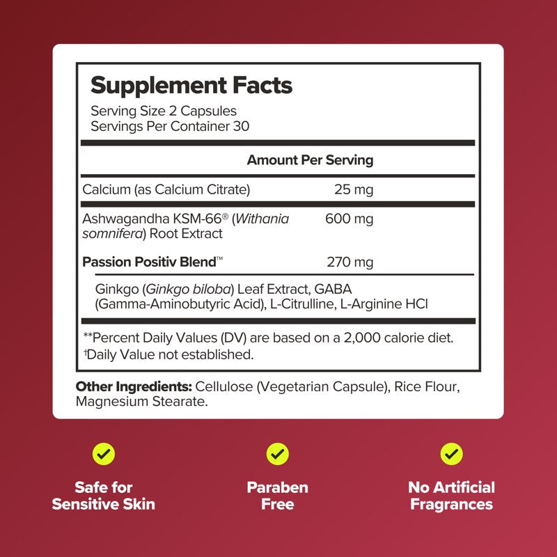 Vaginal Moisture & Mood Support Capsules - 60 Count