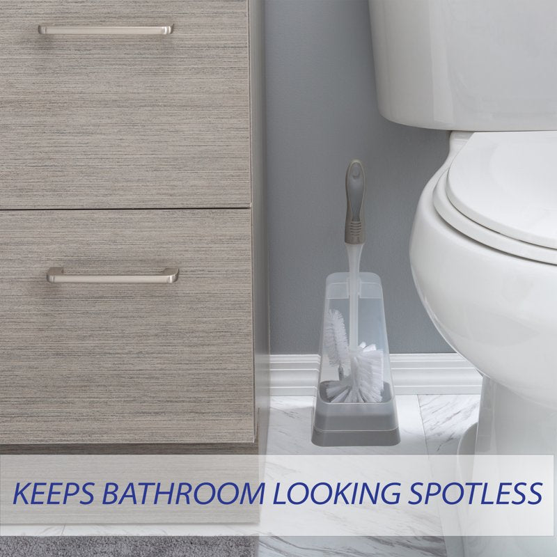 Bath Bliss Square Toilet Bowl Brush and Stand - Variation 1