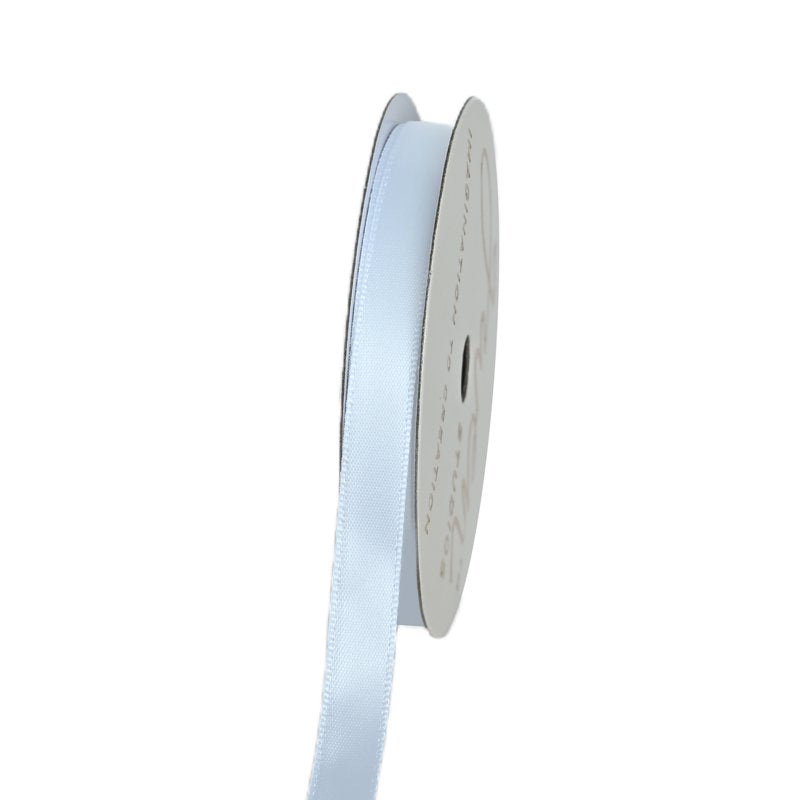 White Satin Ribbon 7 Yards - Elegant Crafting & Gift Wrap Ribbon