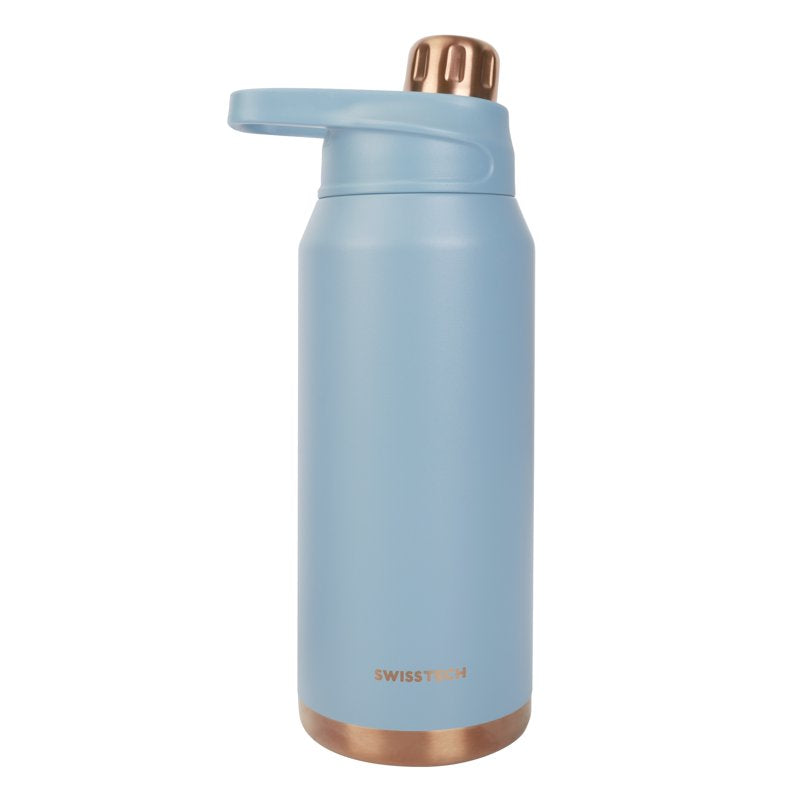 27oz Triple-Wall Stainless Steel Water Bottle - Blue