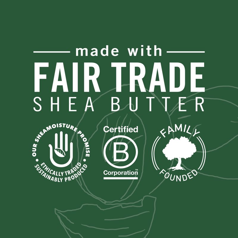 Moisturizing Shampoo for Dry Hair with Raw Shea Butter & Mafura Oil - 15 oz